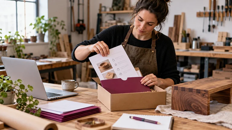 Preparing care documents in a workshop