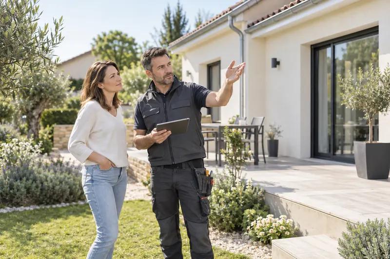 Conversation between a professional and a customer