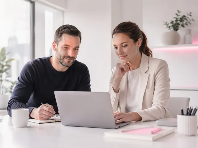 Ã‰quipe Clevoxa accompagnant un client sur son site web
