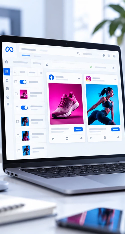 Facebook and Instagram ad preparation